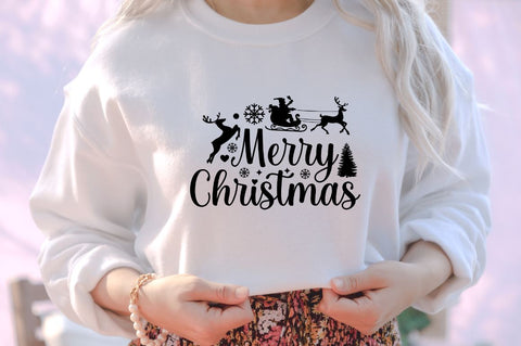 Merry christmas SVG SVG DESIGNISTIC 