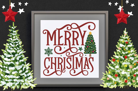 Merry Christmas SVG SVG DESIGNISTIC 