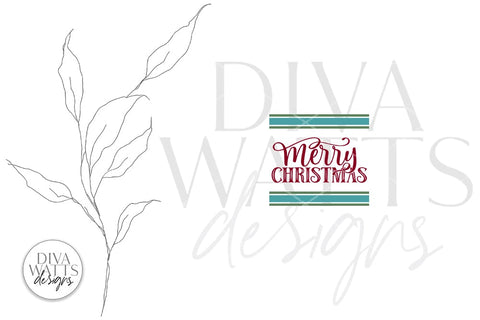 Merry Christmas SVG SVG Diva Watts Designs 