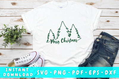 Merry Christmas SVG SVG HappyDesignStudio 