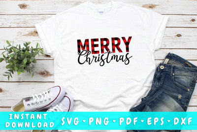 Merry Christmas SVG SVG HappyDesignStudio 