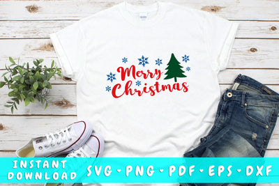 Merry Christmas SVG SVG HappyDesignStudio 
