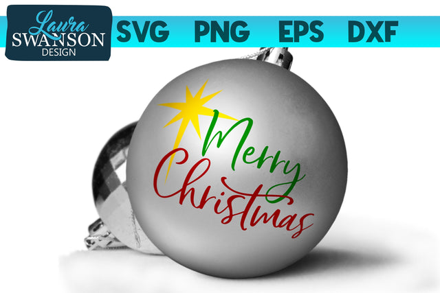 Merry Christmas SVG SVG Laura Swanson Design 