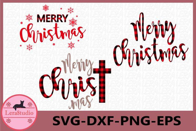 Merry Christmas SVG SVG Lerastudio 