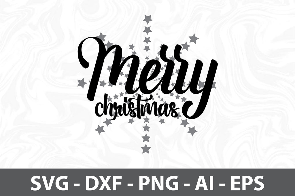 Merry Christmas svg - So Fontsy