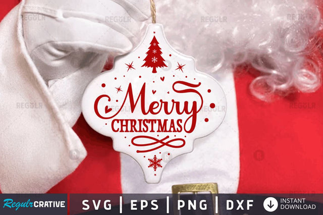 Merry christmas SVG SVG Regulrcrative 