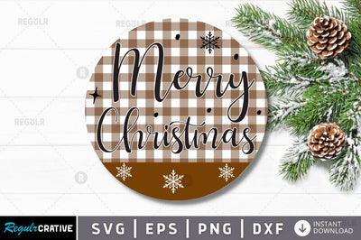 Merry Christmas SVG SVG Regulrcrative 