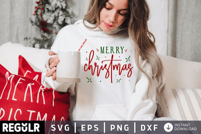 Merry christmas SVG SVG Regulrcrative 