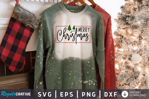Merry christmas SVG SVG Regulrcrative 