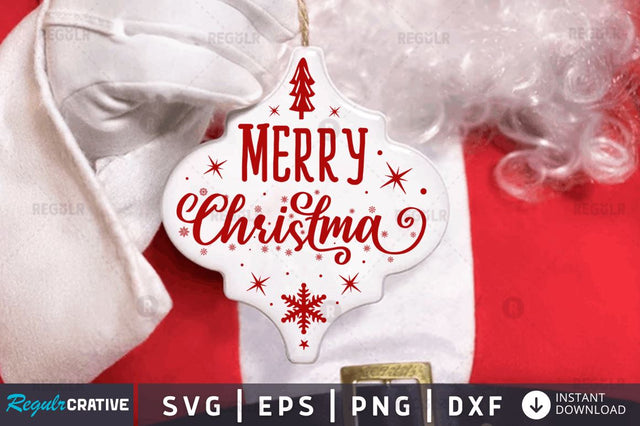 Merry christmas SVG SVG Regulrcrative 