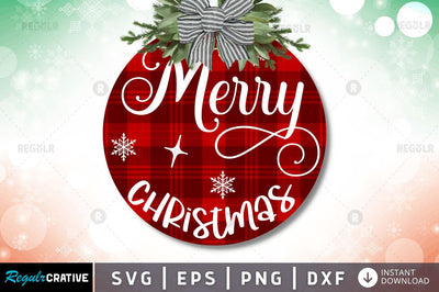 Merry christmas SVG SVG Regulrcrative 