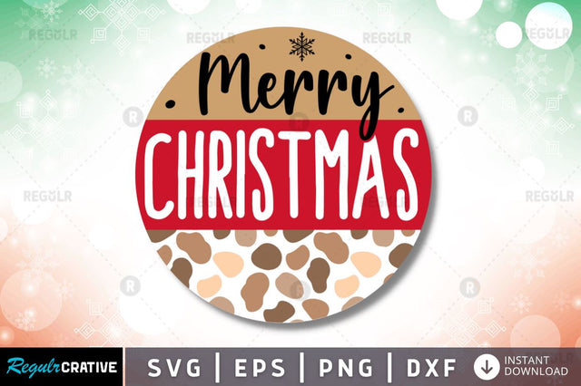 Merry christmas SVG SVG Regulrcrative 