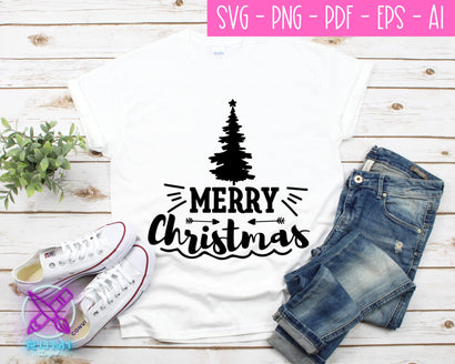 Merry Christmas SVG SVG Rumi Designed 