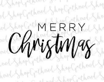 Merry Christmas SVG SVG ShopGathered 