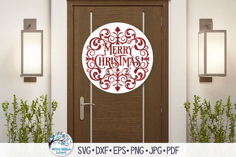 Merry Christmas SVG SVG Wispy Willow Designs 