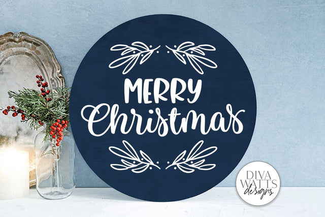 Merry Christmas SVG | Winter Design SVG Diva Watts Designs 