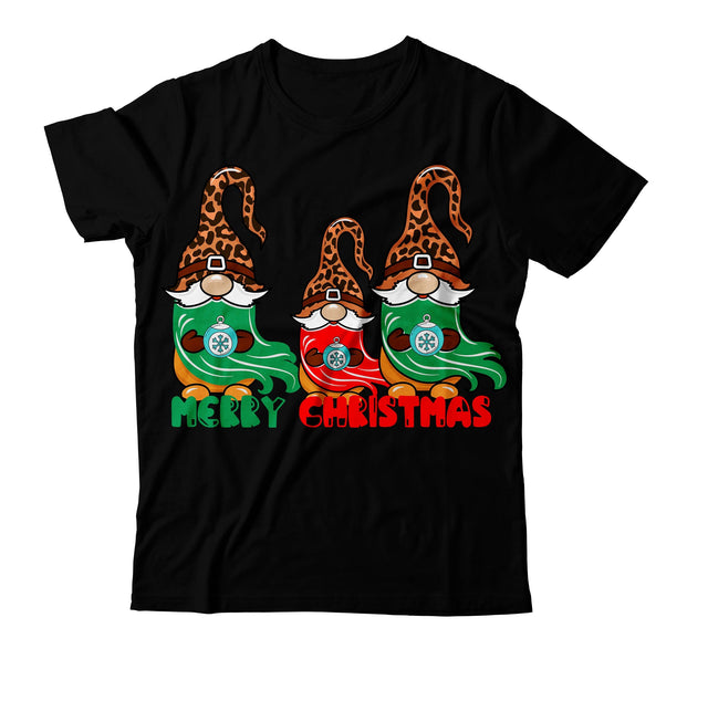 Merry Christmas T-Shirt Design SVG BlackCatsMedia 