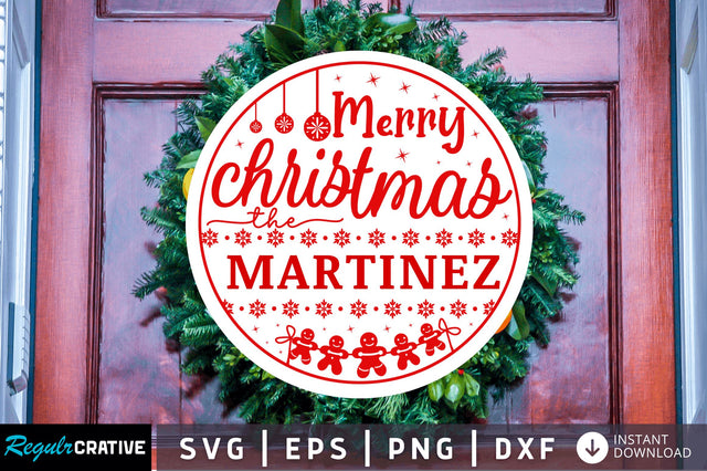 Merry christmas the SVG Design SVG Regulrcrative 