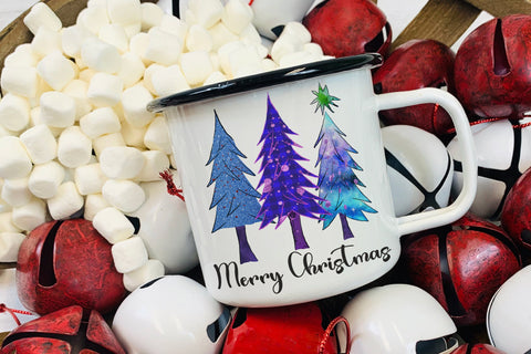 Merry Christmas Tree Sublimation Bundle Sublimation Natasha Prando 