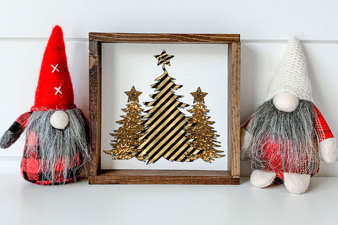 Merry Christmas Trees Sublimation I Holiday Sublimation Idea Sublimation Happy Printables Club 