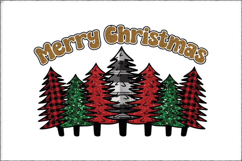 Merry Christmas Trees Sublimation Sublimation Jagonath Roy 