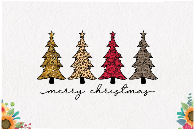 Merry Christmas Trees Sublimation Sublimation Jagonath Roy 