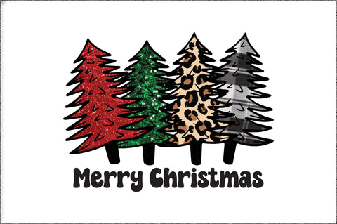 Merry Christmas Trees Sublimation Sublimation Jagonath Roy 