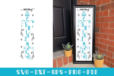 Merry Christmas | Winter Porch Sign SVG SVG CraftLabSVG 
