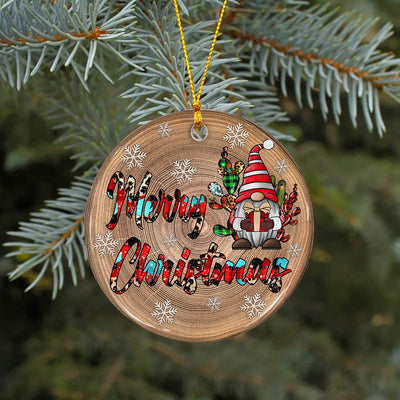 Merry Christmas Wood Slice Ornament Png, Western Christmas Ornament Png, Round Christmas Ornament, Christmas Ornament Sublimation Download Sublimation CaldwellArt 