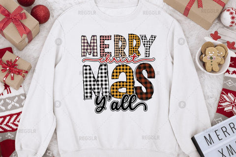 Merry christmas y'all Sublimation Design Sublimation Regulrcrative 