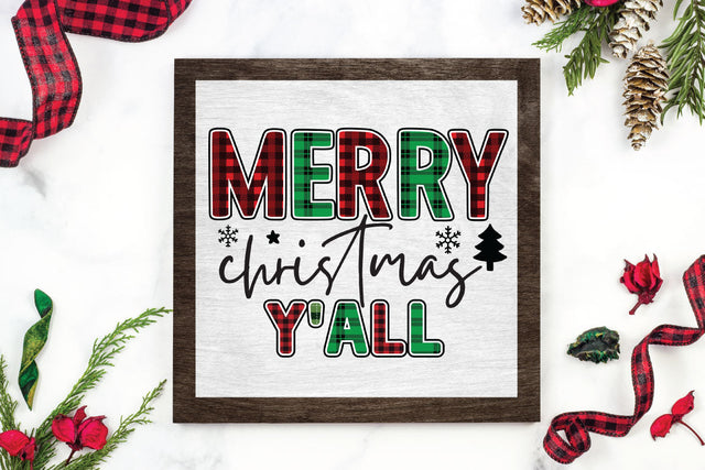Merry christmas y'all SVG CraftingStudio 