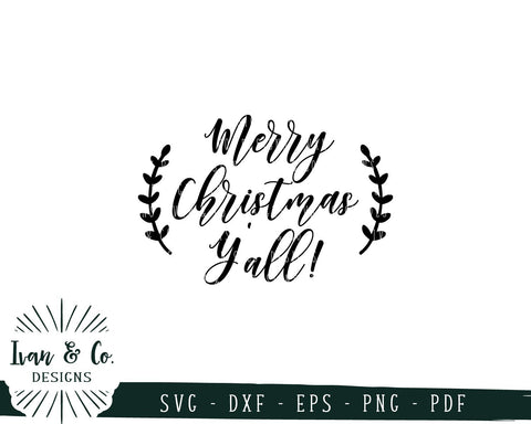 Merry Christmas Y'all SVG Files | Christmas | Holidays | Winter SVG (755203883) SVG Ivan & Co. Designs 