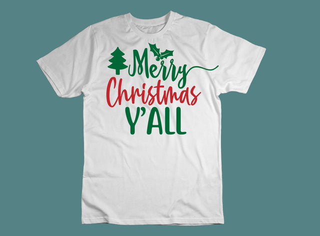Merry Christmas y’all SVG SVG CraftingStudio 