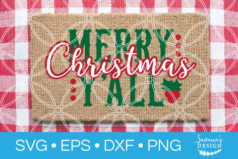 Merry Christmas Yall SVG SVG SavanasDesign 