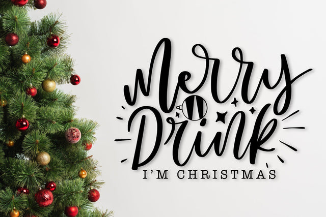 Merry Drink SVG SVG dapiyupi store 