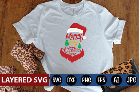 MERRY DRUNK IM CHRISTMAS SVG CUTE FILE SVG Blessedprint 