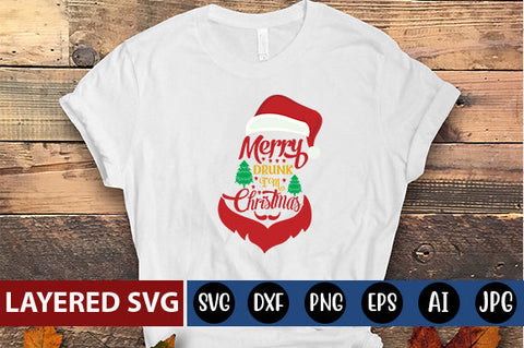 MERRY DRUNK IM CHRISTMAS SVG CUTE FILE SVG Blessedprint 