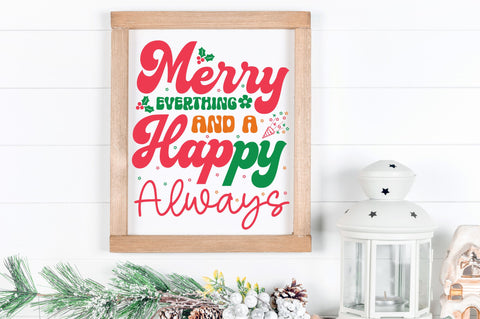 Merry everthing and a happy always SVg Design SVG Regulrcrative 