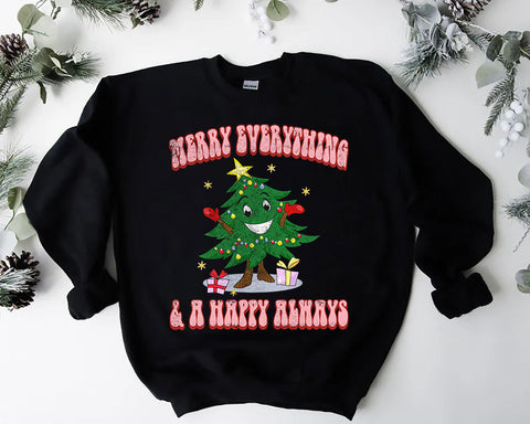 Merry Everything and Happy Always Png, Sublimation Designs Downloads, PNG Transparent, PNG Clipart, Printable Transfer, PNG Instant Download Sublimation DiamondDesign 