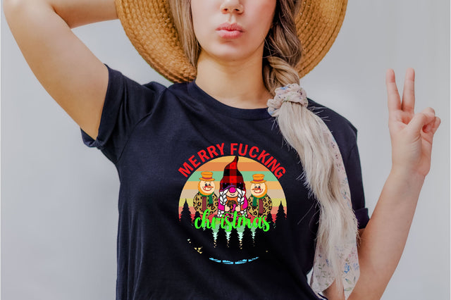 merry fucking christmas Sublimation SVGArt 