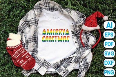 Merry Gaystmas SVG Craftlabsvg24 