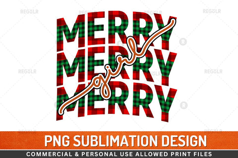 Merry girl Sublimation Design Sublimation Regulrcrative 