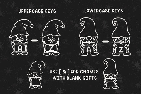 Merry Gnomes - A fun holiday gnome font Font Stacy's Digital Designs 