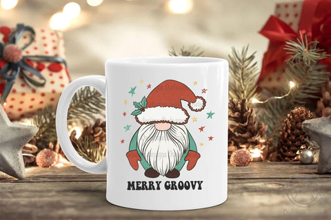 Merry Groovy Christmas Sublimation Sublimation LAM HOANG THUY 