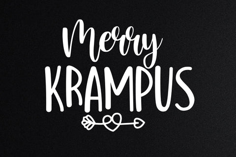 Merry Krampus SVG orpitasn 