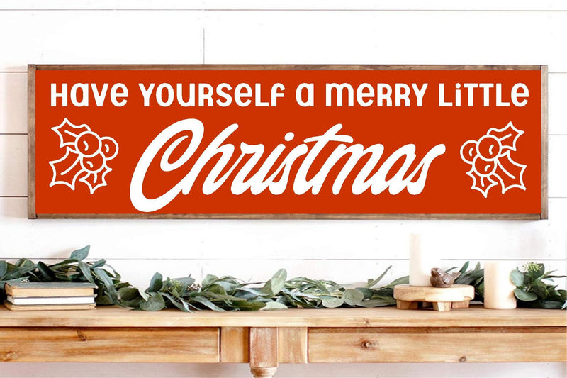 Merry Little Christmas SVG Design SVG So Fontsy Design Shop 