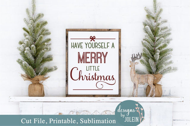 Merry Little Christmas SVG Designs by Jolein 