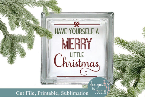 Merry Little Christmas SVG Designs by Jolein 