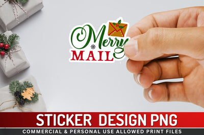 Merry mail Sublimation PNG Sublimation Regulrcrative 