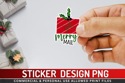 Merry mail Sublimation PNG Sublimation Regulrcrative 